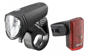 LED-Akkuscheinw. AXA GreenLine 15 Set