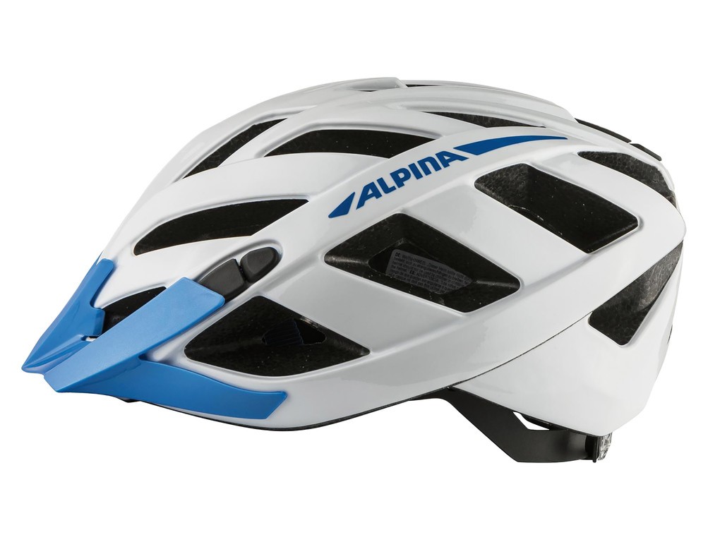 ALPINA PANOMA 3.0, white-blue gloss, 52-57
